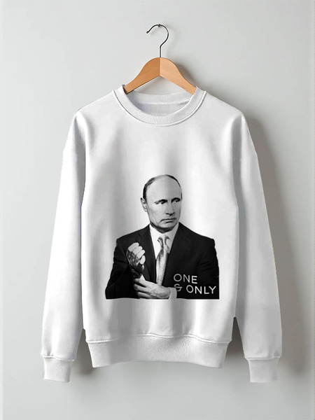 Заказать свитшот в Москве. Свитшот унисекс хлопковый One & Only by Design Ministry от Design Ministry - готовые дизайны и нанесение принтов.