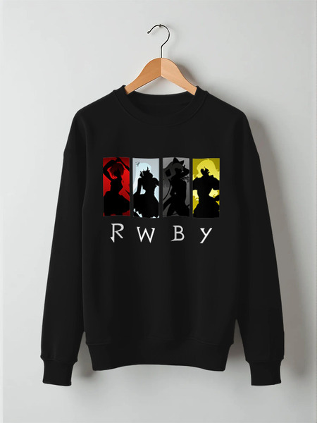 Заказать свитшот в Москве. Свитшот унисекс хлопковый RWBY  от geekbox - готовые дизайны и нанесение принтов.