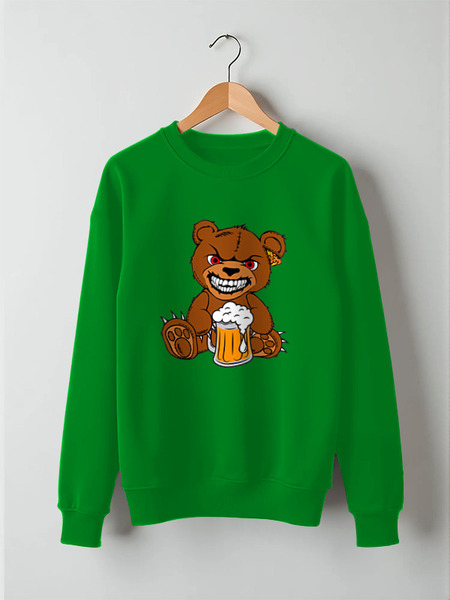 Заказать свитшот в Москве. Свитшот унисекс хлопковый ߷Happy Bear߷ от balden - готовые дизайны и нанесение принтов.