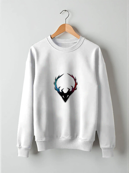 Заказать свитшот в Москве. Свитшот унисекс хлопковый just wear от lera_valera3 - готовые дизайны и нанесение принтов.