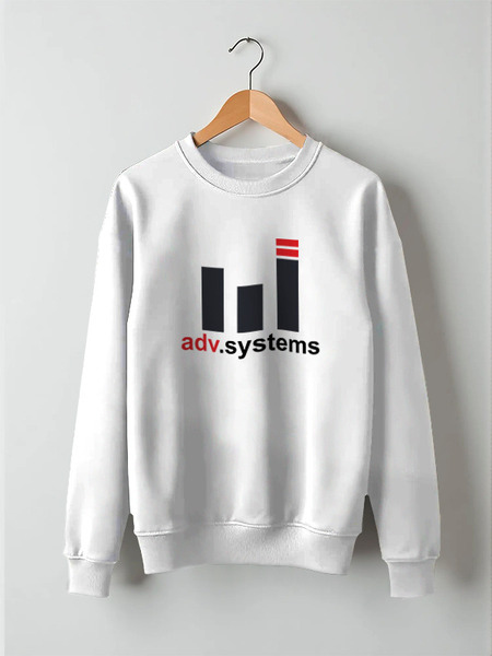 Заказать свитшот в Москве. Свитшот унисекс хлопковый Бренд ADV.Systems от Home-Music.Studio - готовые дизайны и нанесение принтов.