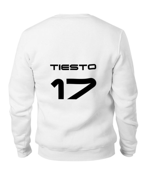 Заказать свитшот в Москве. Свитшот унисекс хлопковый Dj Tiesto  от Юнус Янгазов - готовые дизайны и нанесение принтов.