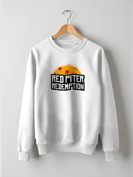 Заказать свитшот в Москве. Свитшот унисекс хлопковый Red Piter Redemption от kamal-creations - готовые дизайны и нанесение принтов.