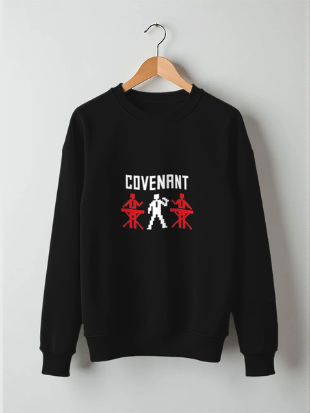 Заказать свитшот в Москве. Свитшот унисекс хлопковый Covenant от OEX design - готовые дизайны и нанесение принтов.
