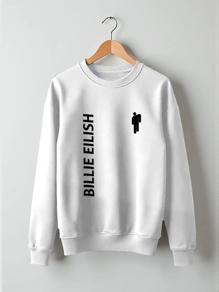 Заказать свитшот в Москве. Свитшот унисекс хлопковый Billie Eilish от DESIGNER   - готовые дизайны и нанесение принтов.