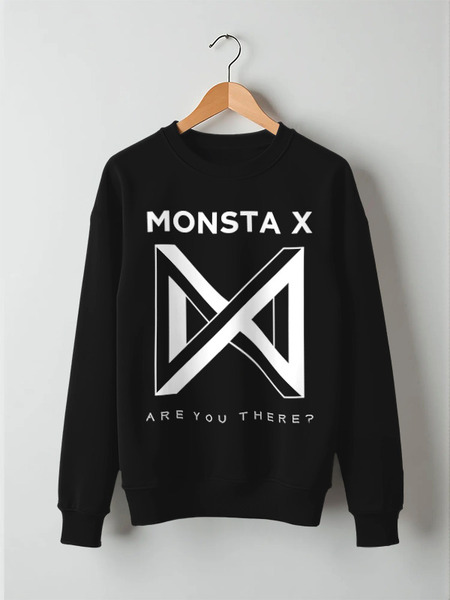 Заказать свитшот в Москве. Свитшот унисекс хлопковый Monsta X от geekbox - готовые дизайны и нанесение принтов.