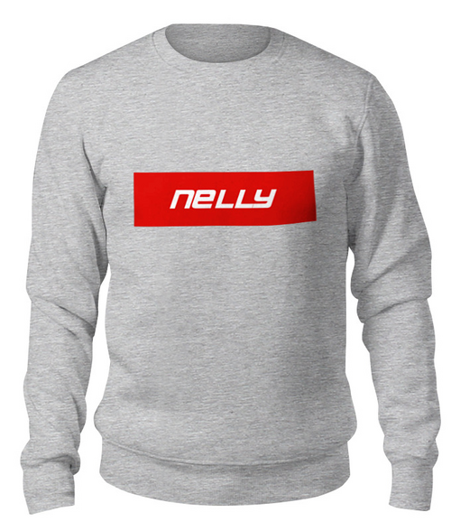 Заказать свитшот в Москве. Свитшот унисекс хлопковый Nelly от THE_NISE  - готовые дизайны и нанесение принтов.