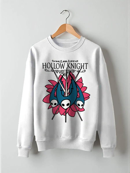 Заказать свитшот в Москве. Свитшот унисекс хлопковый HOLLOW KNIGHT от robus - готовые дизайны и нанесение принтов.