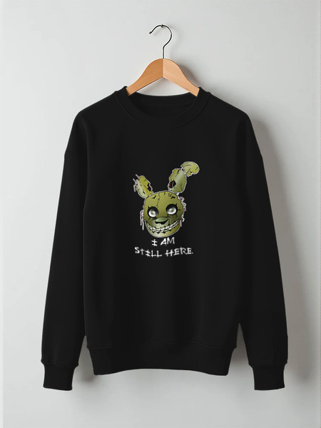 Заказать свитшот в Москве. Свитшот унисекс хлопковый FIVE NIGHTS AT FREDDY'S 3- SPR от cherdantcev - готовые дизайны и нанесение принтов.