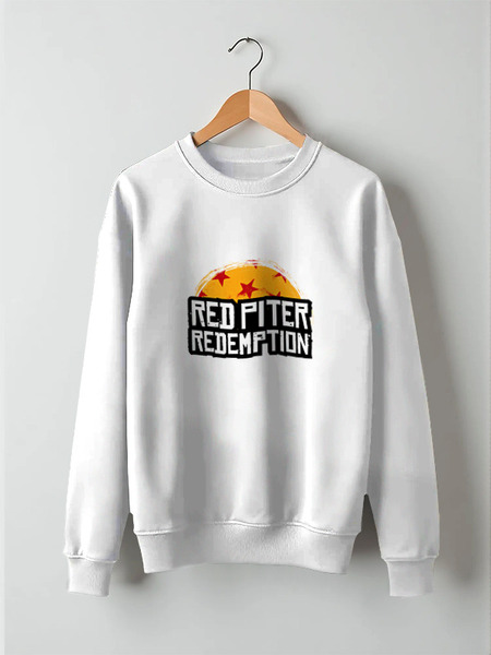 Заказать свитшот в Москве. Свитшот унисекс хлопковый Red Piter Redemption от kamal-creations - готовые дизайны и нанесение принтов.