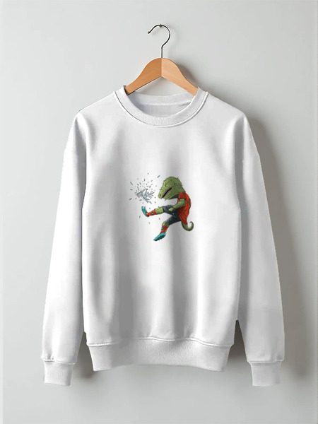 Заказать свитшот в Москве. Свитшот унисекс хлопковый Футбол от YellowCloverShop - готовые дизайны и нанесение принтов.