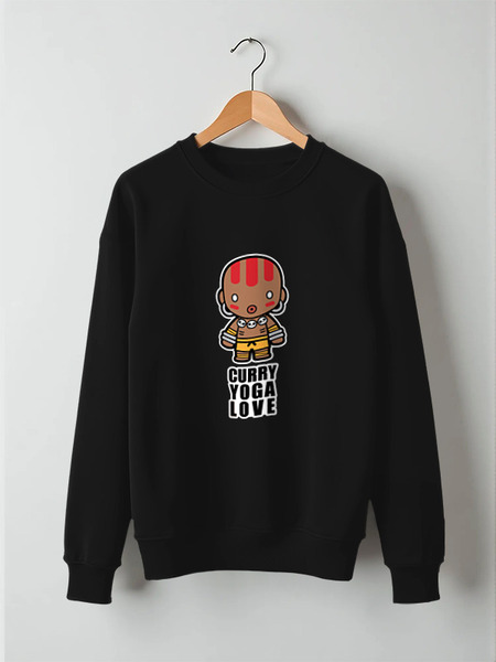 Заказать свитшот в Москве. Свитшот унисекс хлопковый Dhalsim (Street Fighter) от coolmag - готовые дизайны и нанесение принтов.
