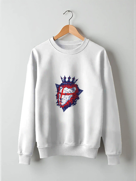 Заказать свитшот в Москве. Свитшот унисекс хлопковый Король лев от YellowCloverShop - готовые дизайны и нанесение принтов.