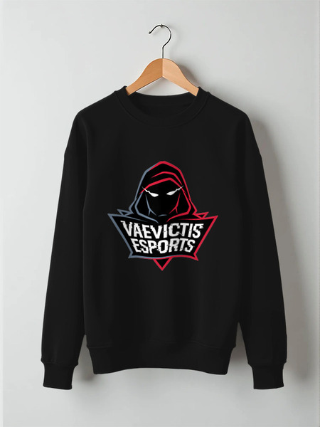Заказать свитшот в Москве. Свитшот унисекс хлопковый VAEVICTIS ESPORTS от robus - готовые дизайны и нанесение принтов.