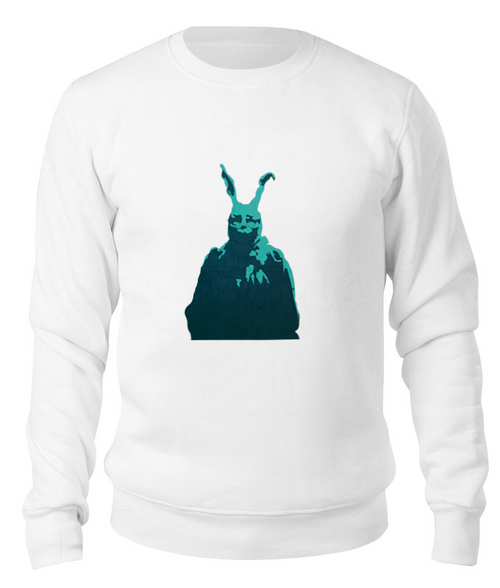 Заказать свитшот в Москве. Свитшот унисекс хлопковый Donnie Darko от tw1t - готовые дизайны и нанесение принтов.