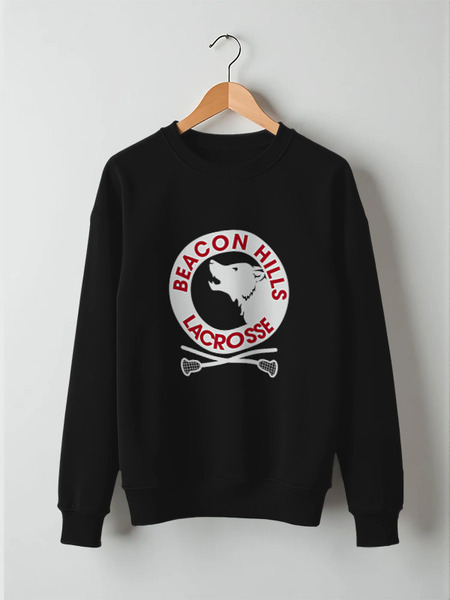 Заказать свитшот в Москве. Свитшот унисекс хлопковый Teen Wolf - beacon hills от cherdantcev - готовые дизайны и нанесение принтов.