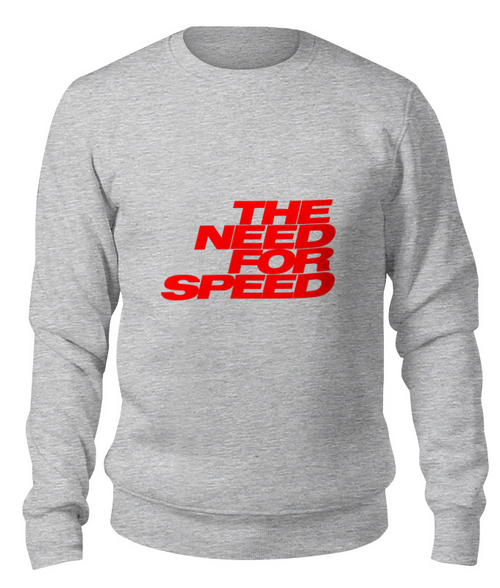 Заказать свитшот в Москве. Свитшот унисекс хлопковый Need for Speed от THE_NISE  - готовые дизайны и нанесение принтов.