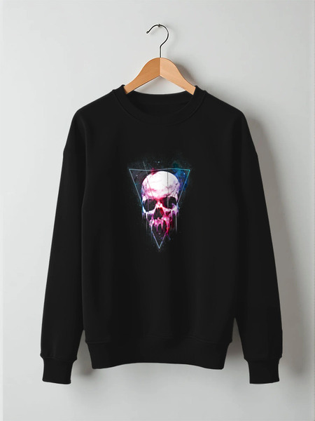 Заказать свитшот в Москве. Свитшот унисекс хлопковый Вселенная от skull - готовые дизайны и нанесение принтов.
