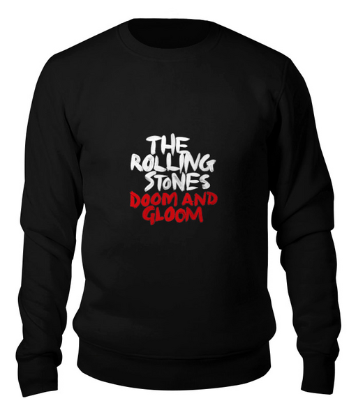 Заказать свитшот в Москве. Свитшот унисекс хлопковый The Rolling Stone wear от dmitry.gluhov - готовые дизайны и нанесение принтов.