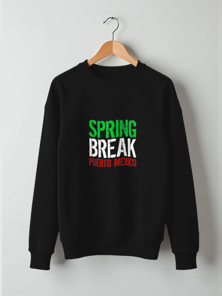 Заказать свитшот в Москве. Свитшот унисекс хлопковый Spring Break (Мачо и Ботан 3) от coolmag - готовые дизайны и нанесение принтов.