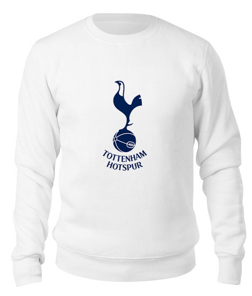 Заказать свитшот в Москве. Свитшот унисекс хлопковый Tottenham Hotspur от THE_NISE  - готовые дизайны и нанесение принтов.