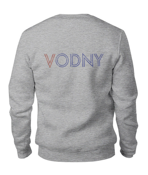 Заказать свитшот в Москве. Свитшот унисекс хлопковый Vodny hoodie. от аксель - готовые дизайны и нанесение принтов.