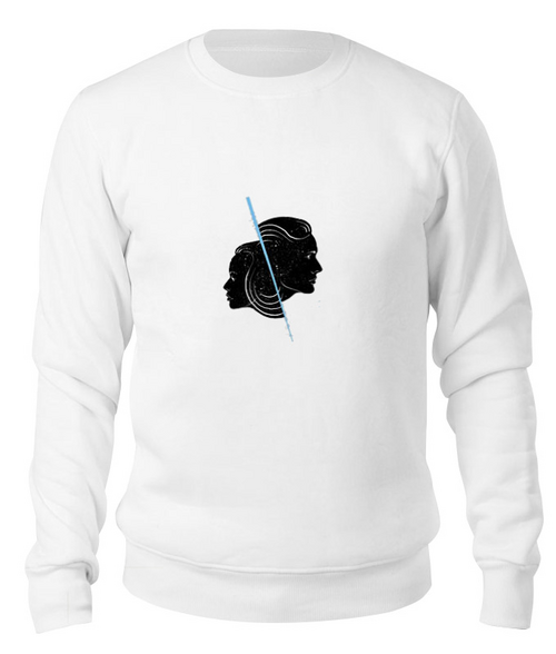 Заказать свитшот в Москве. Свитшот унисекс хлопковый Space от YellowCloverShop - готовые дизайны и нанесение принтов.