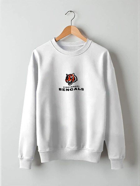 Заказать свитшот в Москве. Свитшот унисекс хлопковый Cincinnati Bengals от dobryidesign - готовые дизайны и нанесение принтов.