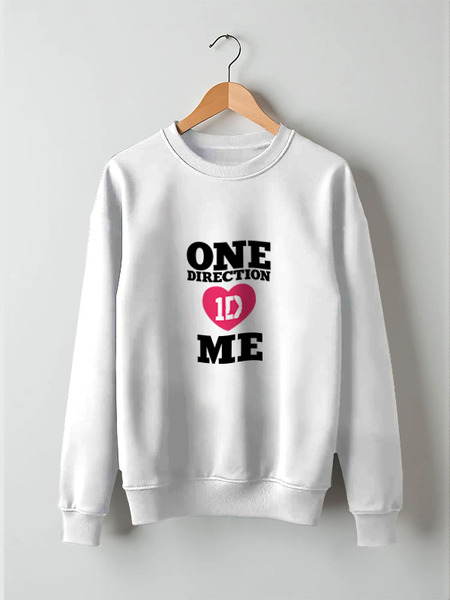 Заказать свитшот в Москве. Свитшот унисекс хлопковый One Direction от trugift - готовые дизайны и нанесение принтов.