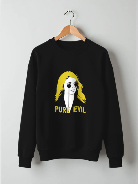 Заказать свитшот в Москве. Свитшот унисекс хлопковый Pure Evil от OEX design - готовые дизайны и нанесение принтов.