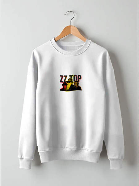 Заказать свитшот в Москве. Свитшот унисекс хлопковый ZZ TOP от BURNSHIRTS - готовые дизайны и нанесение принтов.