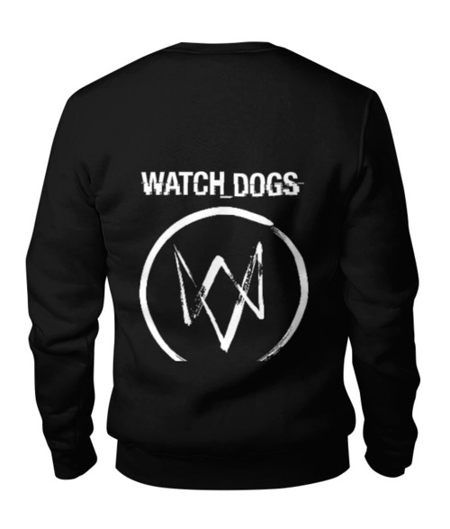 Заказать свитшот в Москве. Свитшот унисекс хлопковый Watch_Dogs от snowi - готовые дизайны и нанесение принтов.