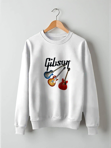 Заказать свитшот в Москве. Свитшот унисекс хлопковый Gibson от siedmit - готовые дизайны и нанесение принтов.