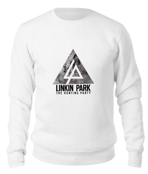 Заказать свитшот в Москве. Свитшот унисекс хлопковый Linkin Park от inPrintio - готовые дизайны и нанесение принтов.