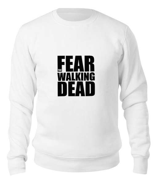 Заказать свитшот в Москве. Свитшот унисекс хлопковый Fear the Walking Dead от ivirn - готовые дизайны и нанесение принтов.