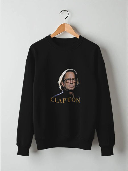 Заказать свитшот в Москве. Свитшот унисекс хлопковый Clapton от ritakiev - готовые дизайны и нанесение принтов.