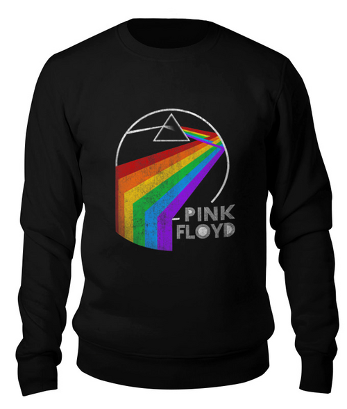 Заказать свитшот в Москве. Свитшот унисекс хлопковый Pink Floyd от geekbox - готовые дизайны и нанесение принтов.