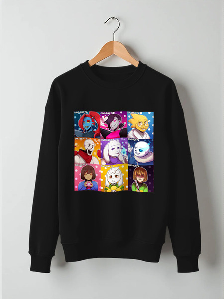 Заказать свитшот в Москве. Свитшот унисекс хлопковый Undertale  от cherdantcev - готовые дизайны и нанесение принтов.