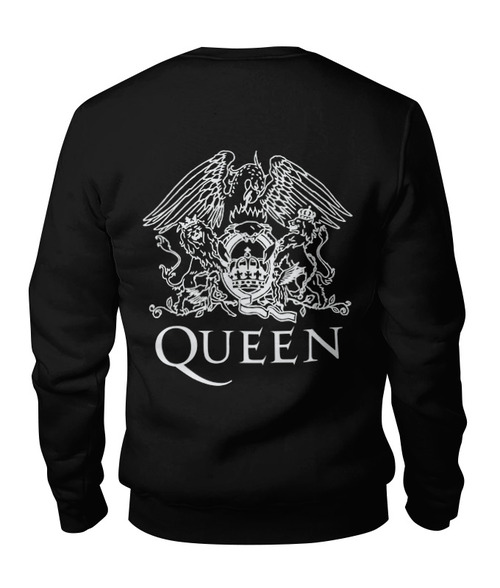 Заказать свитшот в Москве. Свитшот унисекс хлопковый QUEEN от robus - готовые дизайны и нанесение принтов.