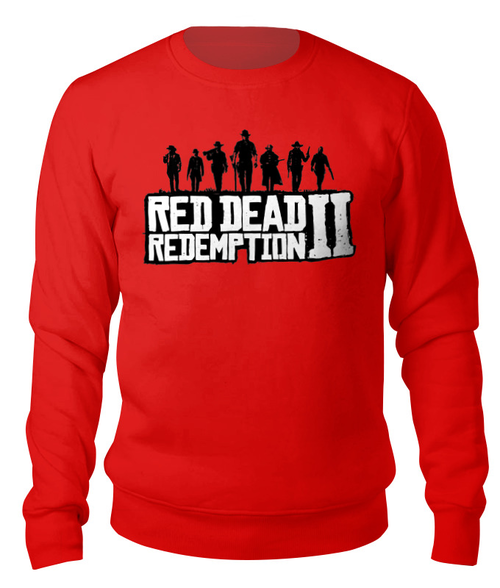 Заказать свитшот в Москве. Свитшот унисекс хлопковый Red Dead Redemption 2 от balden - готовые дизайны и нанесение принтов.