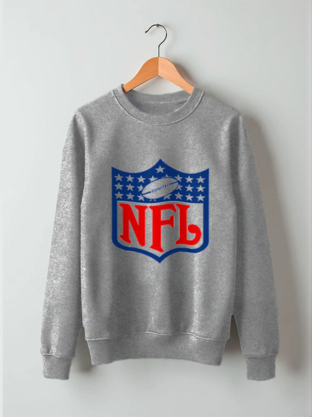 Заказать свитшот в Москве. Свитшот унисекс хлопковый NFL от Weed Stuff`a - готовые дизайны и нанесение принтов.