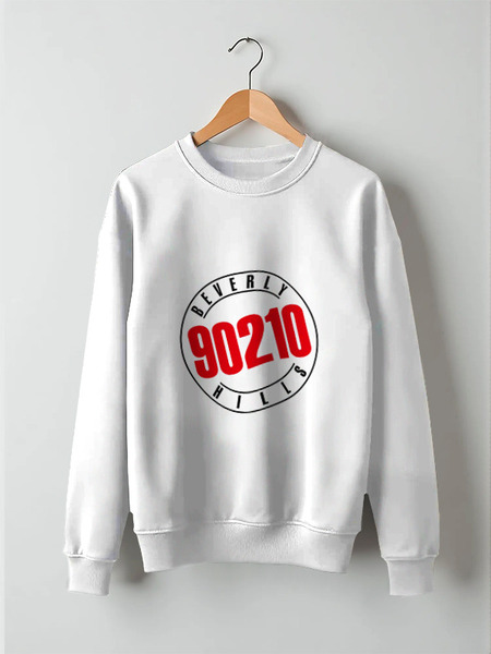 Заказать свитшот в Москве. Свитшот унисекс хлопковый 90210 от Vinli.shop  - готовые дизайны и нанесение принтов.