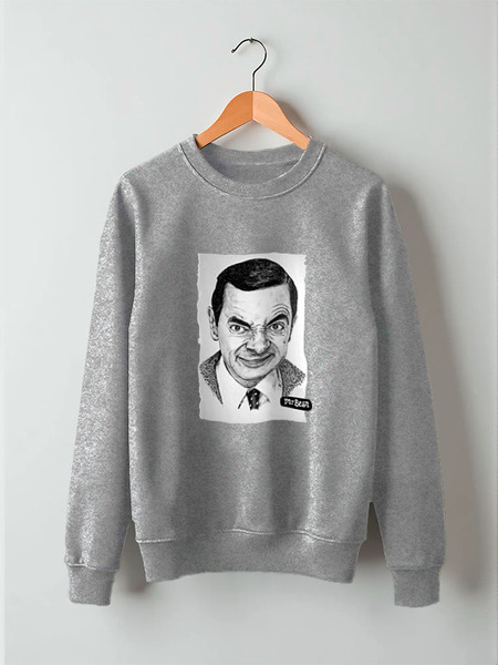 Заказать свитшот в Москве. Свитшот унисекс хлопковый Mr.Bean от Leichenwagen - готовые дизайны и нанесение принтов.
