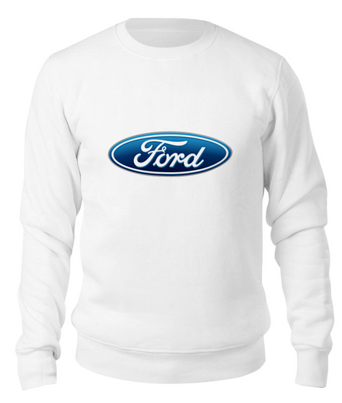 Заказать свитшот в Москве. Свитшот унисекс хлопковый Ford  от DESIGNER   - готовые дизайны и нанесение принтов.