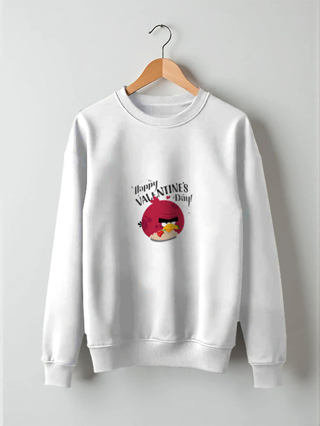 Заказать свитшот в Москве. Свитшот унисекс хлопковый valentine t-shirt 3 от rancid - готовые дизайны и нанесение принтов.