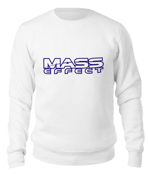 Заказать свитшот в Москве. Свитшот унисекс хлопковый Mass Effect от THE_NISE  - готовые дизайны и нанесение принтов.