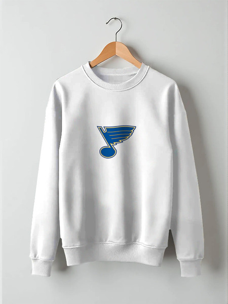 Заказать свитшот в Москве. Свитшот унисекс хлопковый St. Louis Blues / NHL USA от KinoArt - готовые дизайны и нанесение принтов.