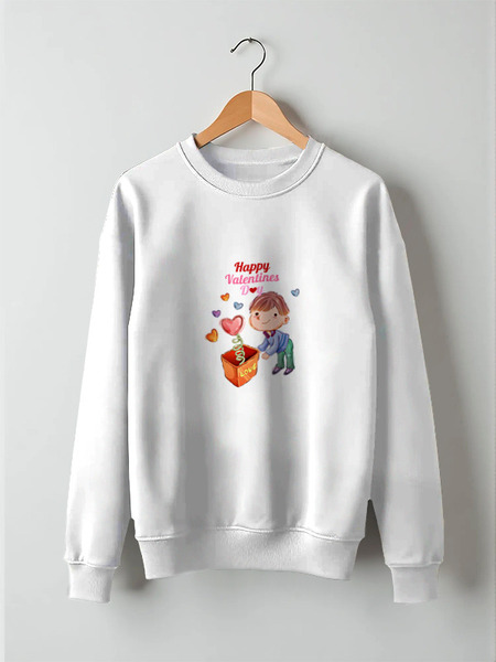 Заказать свитшот в Москве. Свитшот унисекс хлопковый valentine t-shirt 4 от rancid - готовые дизайны и нанесение принтов.