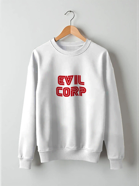 Заказать свитшот в Москве. Свитшот унисекс хлопковый Evil Corp от originals - готовые дизайны и нанесение принтов.