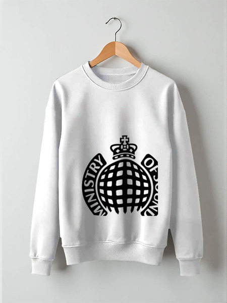 Заказать свитшот в Москве. Свитшот унисекс хлопковый ministry of sound от olala - готовые дизайны и нанесение принтов.